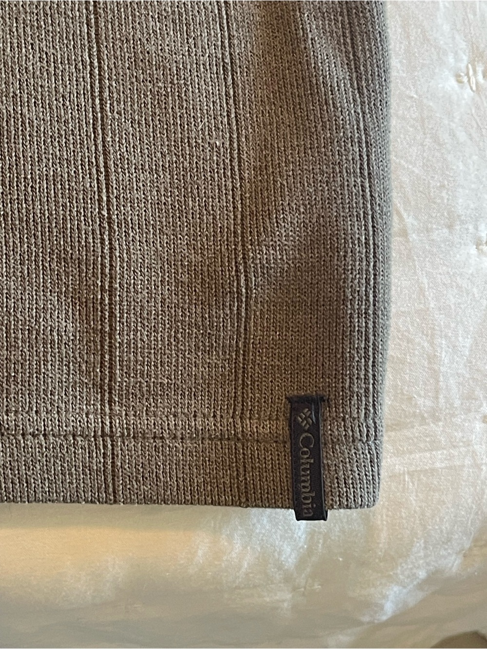 Men's Columbia Heavyweight Long Sleeve Shirt Size L - Thick Cotton Excellent - Picture 8 of 12